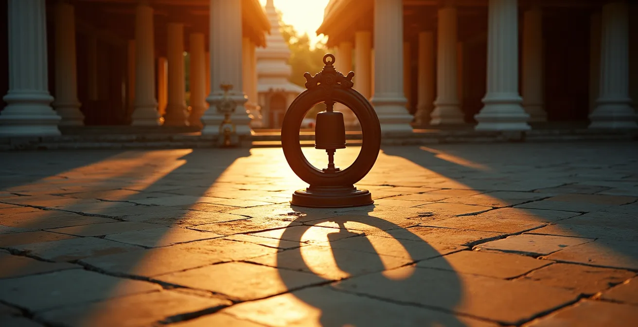 Visuelle Darstellung der thailändischen Alkoholverkaufszeiten als Uhr